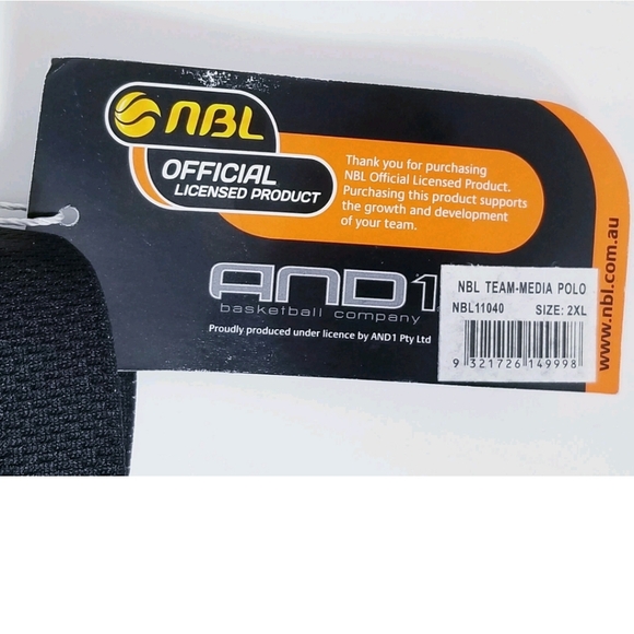 NWT New Zealand Breakers 2XL XXL Team Media Polo Sky City NBL - Picture 5 of 10